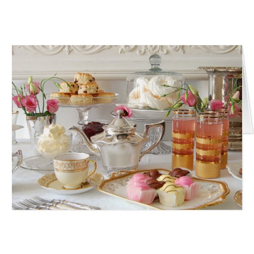 Image of English Afternoon Tea, Scones, Fondant Fancies