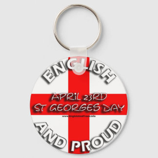 English and Proud - Key chain