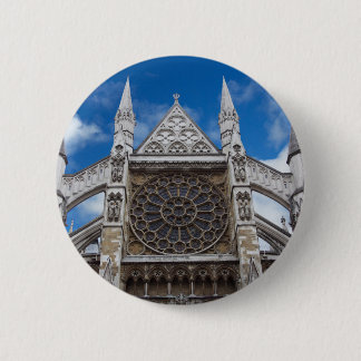English architecture 6 cm round badge