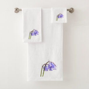 English Bluebell Towel Set