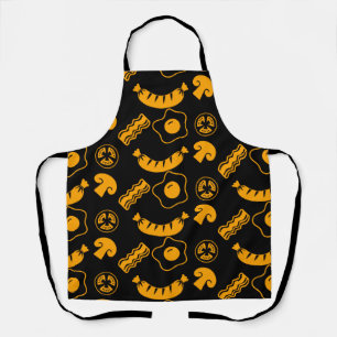 English Breakfast Pattern Apron