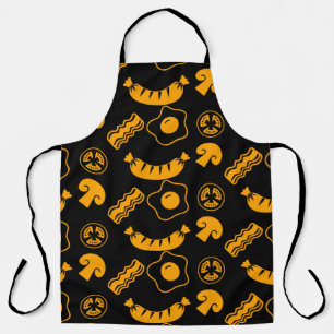 English Breakfast Pattern Apron