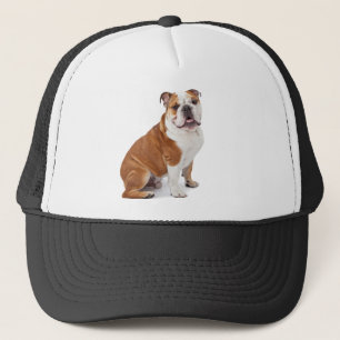 English British Bulldog Trucker Hat