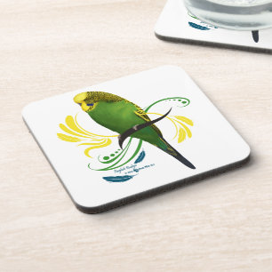 English Budgie Coaster