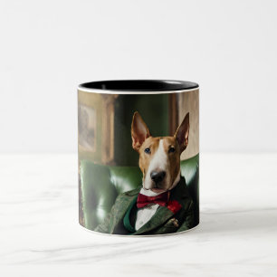 English Bull Terrier 2 tone coffee mug