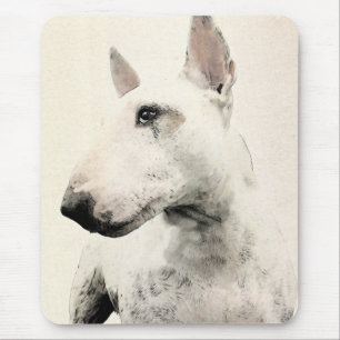 English Bull Terrier Dog Mouse Mat