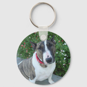 English Bull Terrier Key Ring