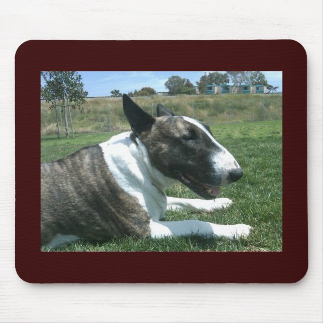 English bull terrier mouse mat (Front)