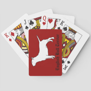 English Bull Terrier Playing Cards