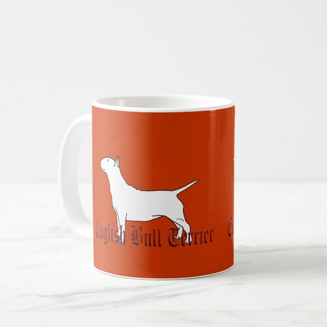 English Bull Terrier Products Coffee Mug (Front Left)