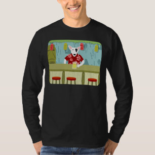English Bull Terrier Tiki Bar T-Shirt