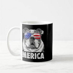 English Bulldog 4th Of July Merica Men Women Usa F Coffee Mug