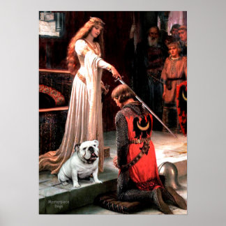 English Bulldog 9 - The Accolade Poster