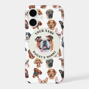 English bulldog and friends personalised Case-Mate