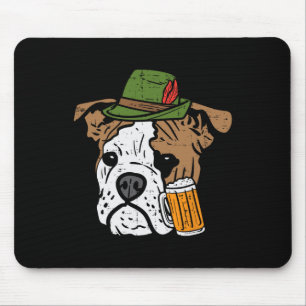 English Bulldog Bavarian Dog Men Women Mouse Mat