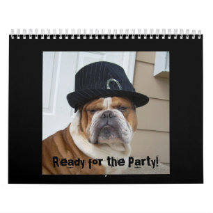English Bulldog Calendar 2010