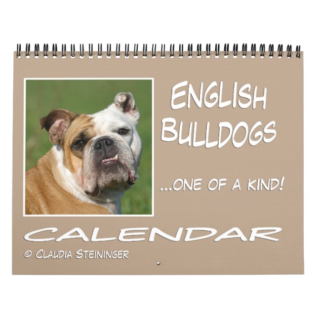 English bulldog Calendar 2011 (Cover)