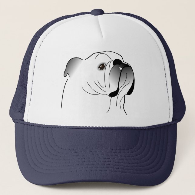 English bulldog cap (Front)