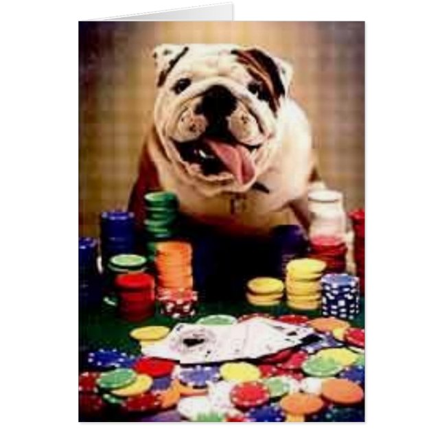 English Bulldog Card (Front)