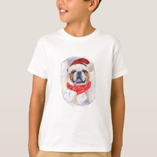 English Bulldog Christmas Gifts For Dog Lovers T-Shirt