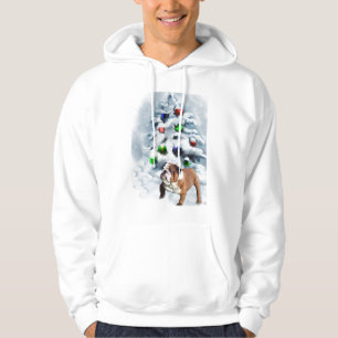 English Bulldog Christmas Gifts Hoodie
