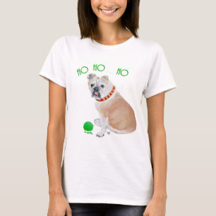 English Bulldog Christmas T-Shirt