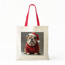 English Bulldog Christmas