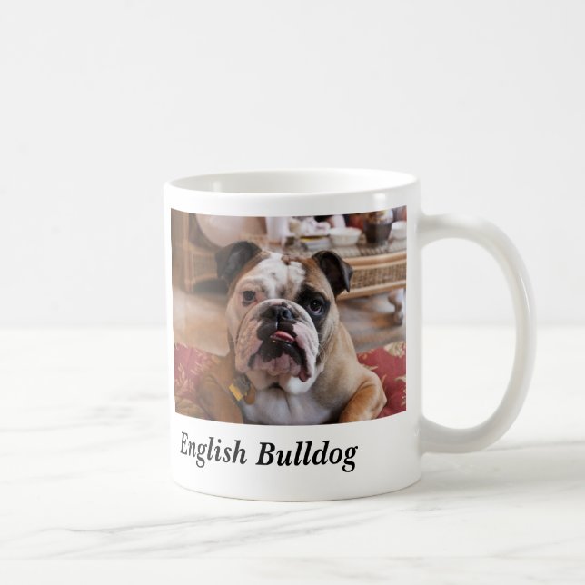 English Bulldog Coffee Mug (Right)