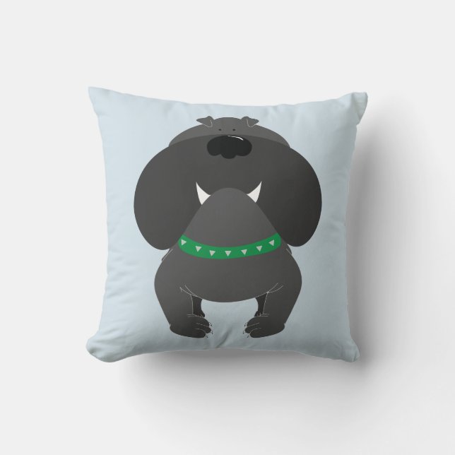 English Bulldog Cushion (Front)