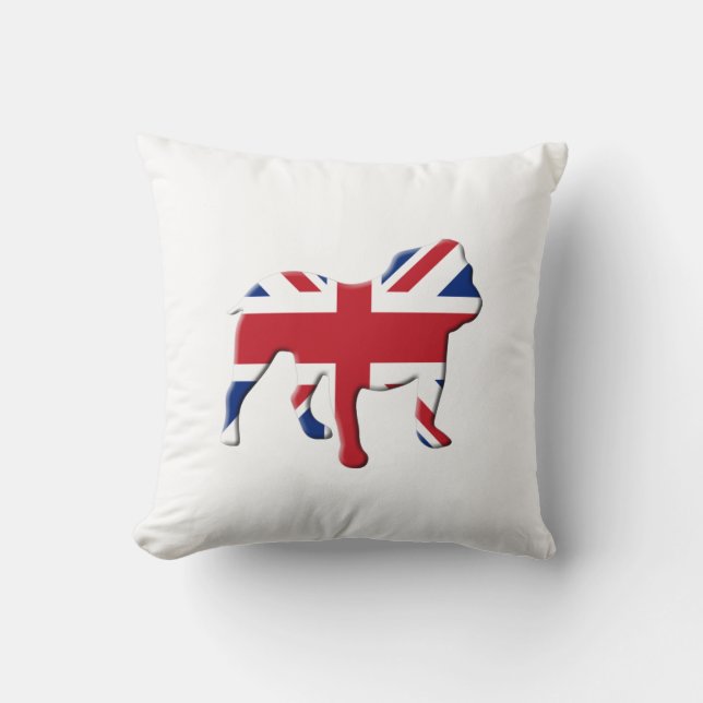English Bulldog Cushion (Front)