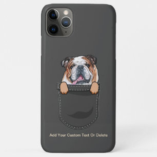 English Bulldog Cute Dog Dad Dog Mum iPhone 11 Pro Max Case