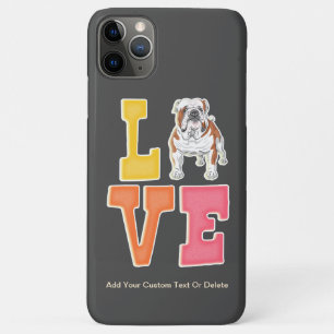 English Bulldog Cute Dog Dad iPhone / iPad case