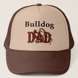 English Bulldog Dad Gifts Trucker Hat