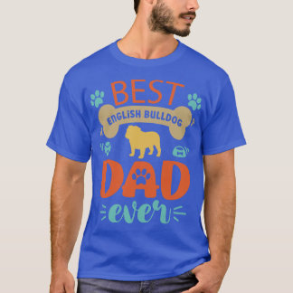 English Bulldog Dad T-Shirt