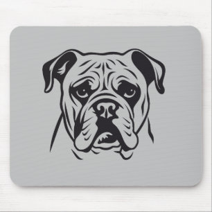 English Bulldog Dog Pet Animal World Furry Friend Mouse Mat