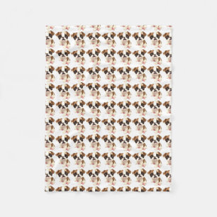 English Bulldog Fleece Blanket