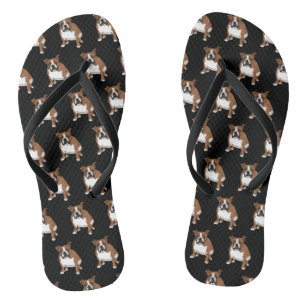 English BullDog Flip Flops