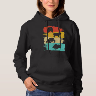 English Bulldog For Women Men Kids Dog Retro Hoodie