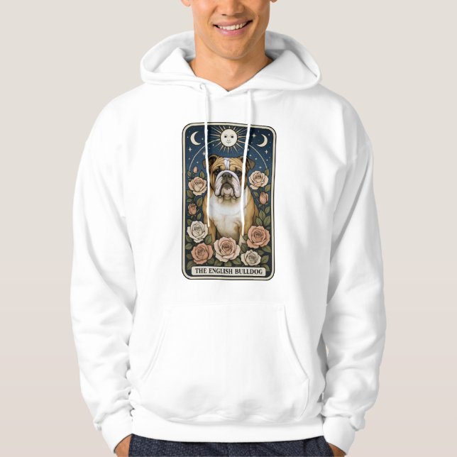 English Bulldog Hoodie (Front)