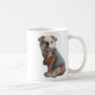 English Bulldog I Love Mum Tattoo Dog Shirt Mother Coffee Mug