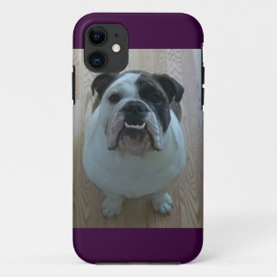 English bulldog iPhone 5 case holder
