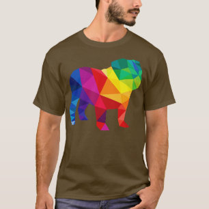 English Bulldog LGBT Gay Pride for Men Women Boys T-Shirt