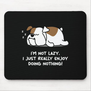 English Bulldog Lover Puppy Dog English Bulldog  Mouse Mat