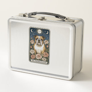 English Bulldog Metal Lunch Box