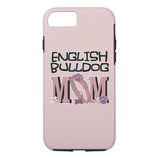 English Bulldog MOM Case-Mate iPhone Case (Back)