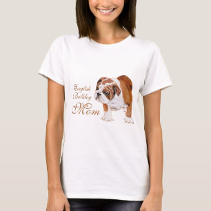 English Bulldog Mothers Day T-Shirt
