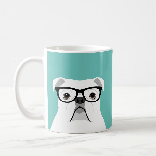 English Bulldog Mugs (Left)