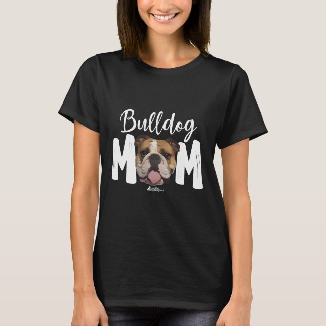 English Bulldog Mum Top  (Front)