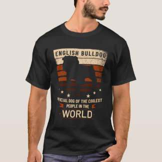 English Bulldog Official Dog Of The Coolest People T-Shirt