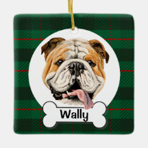 English Bulldog Ornament